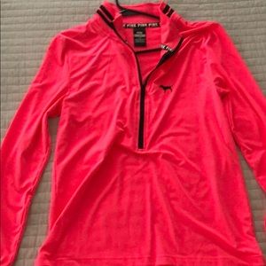 Pink ultimate quarter zip NWOT